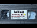 Darkman VHS Pre Show