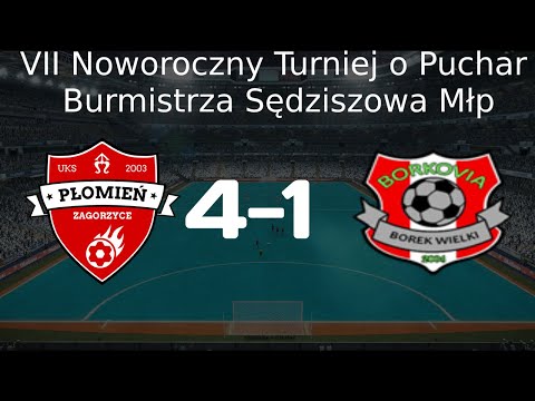 Płomień Zagorzyce 4-1 Borkovia Borek Wielki