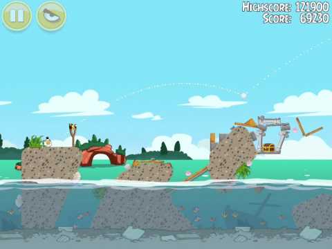 Piglantis 1-12 | Score 123180 | Angry Birds Seasons