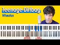 Teenage Dirtbag (Wheatus) PIANO CHORDS TUTORIAL