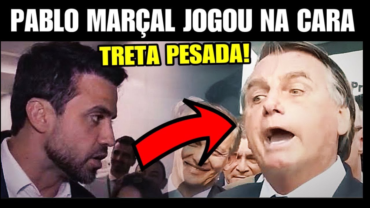 URGENTE! PABLO MARÇAL COBRA DINHEIRO DE JAIR BOLSONAR0! TRETA AO VIVO