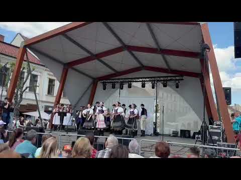 FS Trenčan, 1.5.2025, Mierové námestie, Trenčín, tance zo Selca