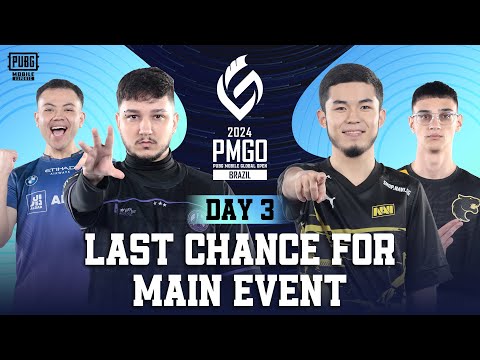 [EN] 2024 PMGO Brazil Prelims | Day 3 | PUBG MOBILE Global Open Brazil