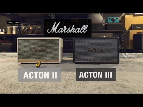 Marshall Acton 2 vs Marshall Acton 3