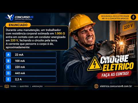 Choque Elétrico em 220 V: Qual Corrente Passa Pelo Corpo?