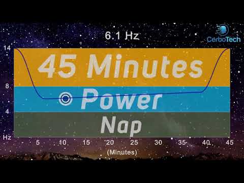 45 Minutes POWER NAP - Binaural Beats - Restart Your Brain & Increase Productivity