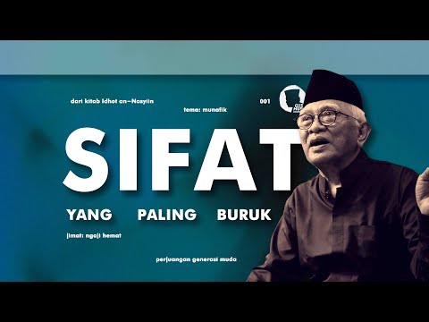 01. Sifat yang Paling Buruk - Tema : Kemunafikan