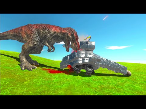 Ankylosaurus Tank Rocket vs Every Unit - Animal Revolt Battle Simulator