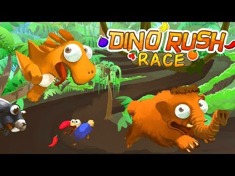 DINO RUSH RACE - Gameplay Trailer (iOS Android)