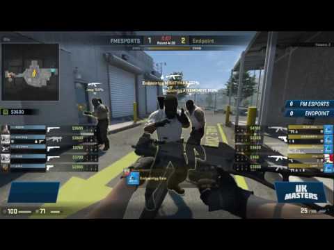 [UKCSGO] 04.12.2016 - FM eSports vs Endpoint @ UK Masters S2 Upper-Bracket Final Map 1