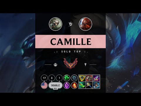 Camille Top vs Gragas - NA Grandmaster Patch 14.10