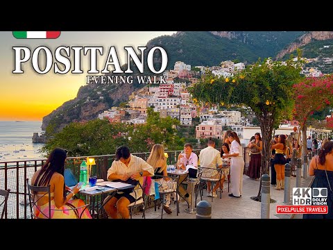 Positano Italy 4K | Amalfi Coast Walk in Italy’s Luxury Paradise 