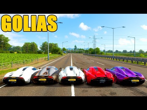 KOENIGSEGG REGERA IN GOLIATH - Forza Horizon 4 - Gameplay