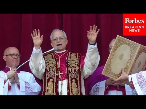 WATCH: Pope Leo XIV Gives Urbi Et Orbi Blessing During First Public Appearance As New Pope