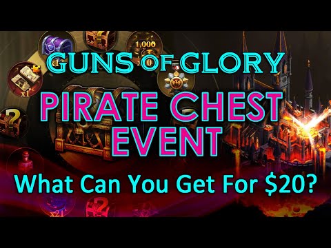 Guns of Glory - Pirate Chest Chest Event - What Can You Get For $20?