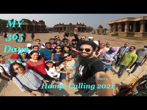MY 365 Days EP 04| Experience Couchsurfing Hampi Calling Happen's Every Yr | Part1|The TrekkingShoes