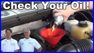 How to Check and Add Engine Oil