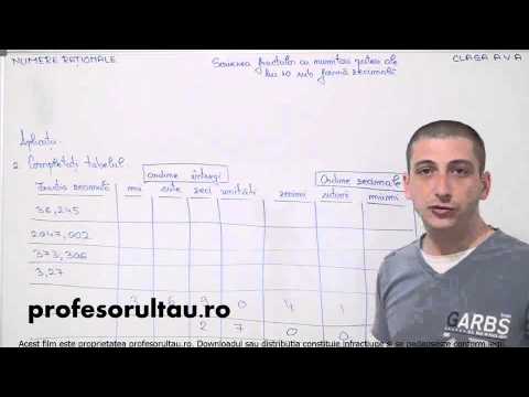 exemple fractii zecimale finite - profesorultau.ro