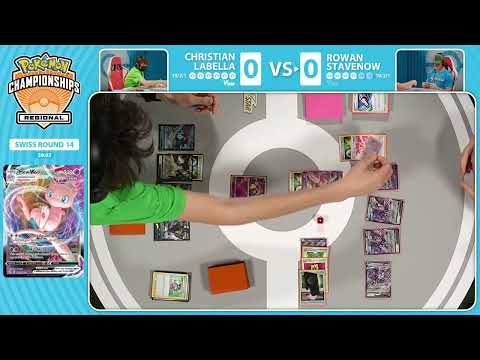 TCG Christian Labella Vs Rowab Stavenow | 2023 Pokémon Hartford Regional Championships Swiss R14