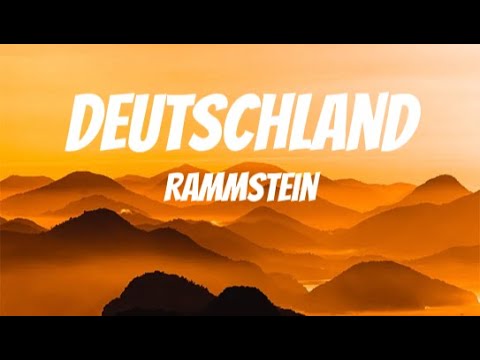 Rammstein DEUTSCHLAND-v2 song