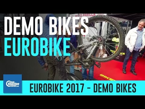 Demo bikes at Eurobike 2017