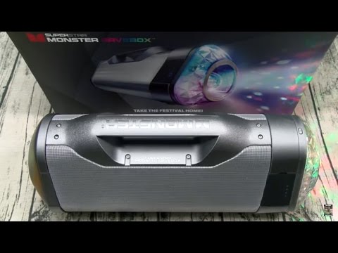 The Superstar Monster RaveBox - The Ultimate Bluetooth BoomBox