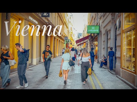 Vienna Austria Walking Tour | Beautiful Streets & City Views (2025) - 4K HDR
