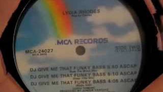 Lydia Rhodes - DJ Give Me That Funky Bass (Deep Vibe Mix)