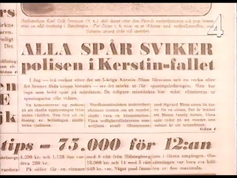 Brottsplats Sverige - Flickan I Sjön (TV4 1996-07-28)