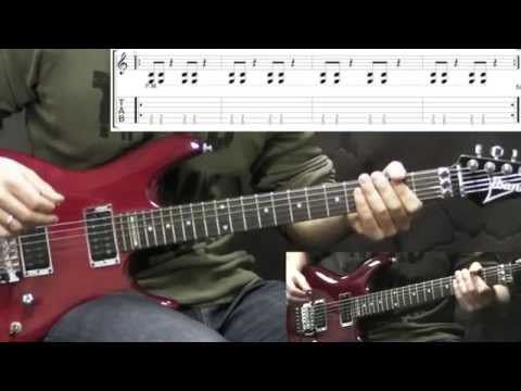 Slayer - Raining Blood - Metal Guitar Lesson (with TABS)