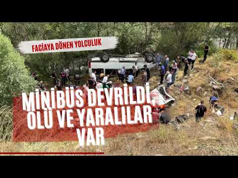 Sivas'ta yolcu minibüsünün devrildiği kazada 4 kişi öldü, 10 kişi yaralandı