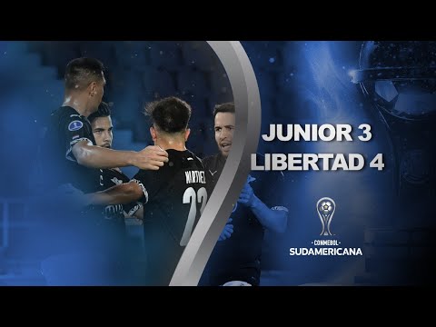 Melhores momentos | Junior 3 x 4 Libertad | Ida | ...