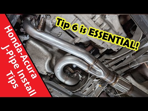 10 Install Tips for J-Pipes on Honda-Acura V6 Cars