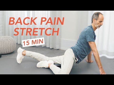 15 Minute Back Stretch // For Pain & Tension Relief