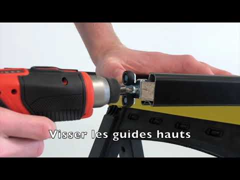 Kit complet Dolce - système de porte coulissante à 2 vantaux - largeur 2 m Atrius