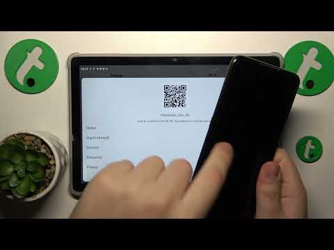 How to Share the WiFi Network on BLACKVIEW Tab 13 - QR Code