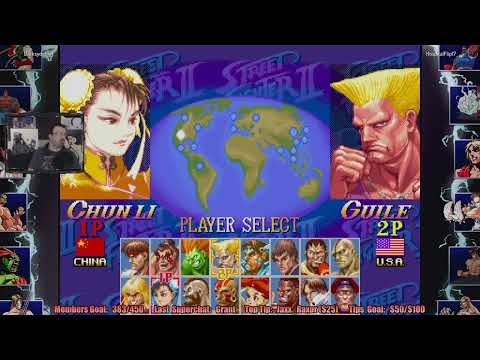 Street Fighter Throwback Night: May 13, 2022 pt1 - Only FIVE Sessions Left!