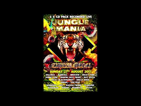 Ray Keith B2B Jumping Jack Frost with MC's Shabba & Spyda @ Jungle Mania Carnival Special 2017
