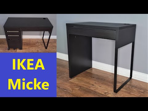 So bauen Sie den Ikea Micke Schreibtisch zusammen