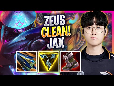 ZEUS IS SUPER CLEAN WITH JAX! - HLE Zeus Plays Jax TOP vs K'sante! | Season 2024