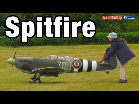 SPITFIRE: Radio controlled British RAF Fighter