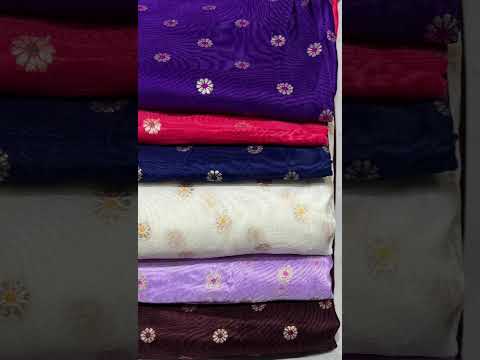 Dola silk pure meena zari jaccord
