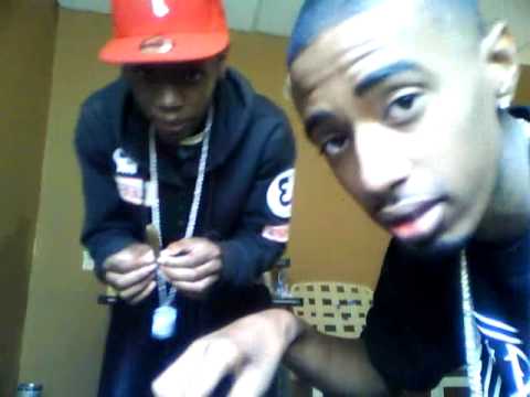 Mucho Deniro and Reem Riches in the studio...