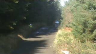 preview picture of video 'Glens of Antrim Rally Ballypatrick Forest Stage 3 Part 2 Saturday 7 November 2009'