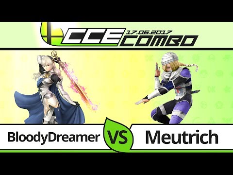 CCE COMBO -  BloodyDreamer (Corrin) vs  Meutrich (Shiek) - Smash 4