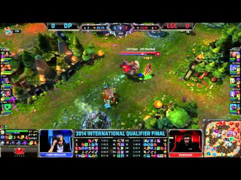 DP vs LGC G1   International Wildcard Tournament 2014 Final   Dark Passage vs Legacy eSports Game 1