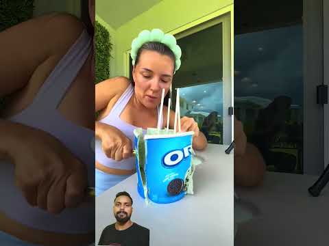 How To Eat Ice Cream 😳🍨🤣 #shorts #khamitovy #martaandrustam #viral #icecream