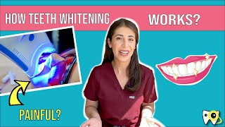 How DOES TEETH WHITENING Actually works!