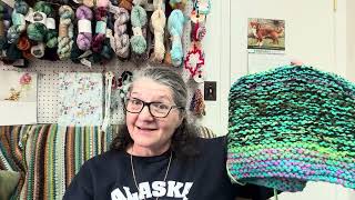 #FunWithFiber  🥰 knitting Spin  Working up WIP’s   #flosstube  #knitting #crochet 