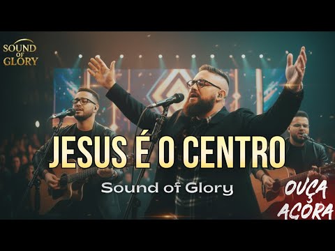 Lançamento 2025 - JESUS É O CENTRO | Louvor que vai tocar seu coração | Sound of Glory